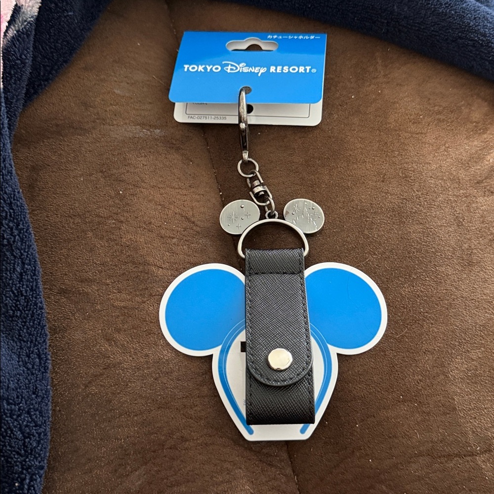 Tokyo Disney Resort Ears Headband Holder Keychain BNWT